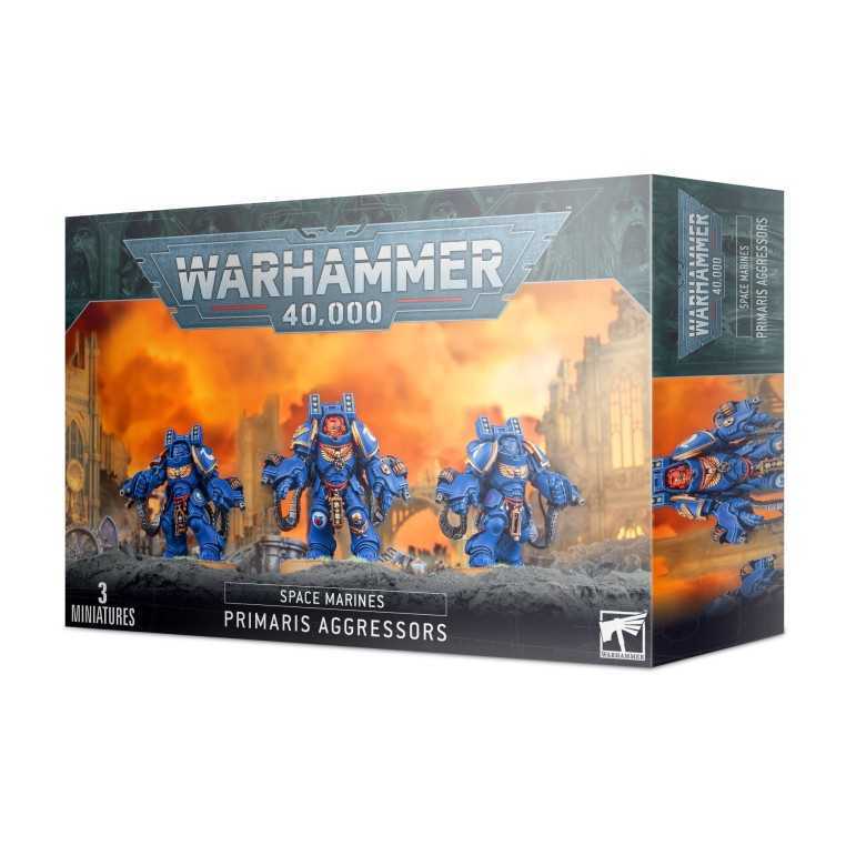 SPACE MARINES PRIMARIS AGGRESSORS