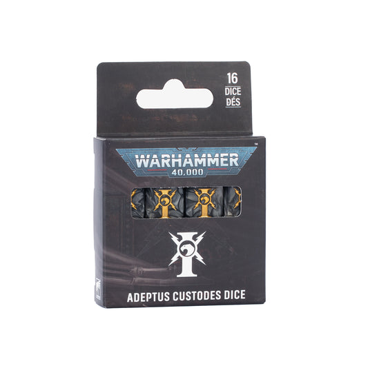 WARHAMMER 40000: ADEPTUS CUSTODES DICE