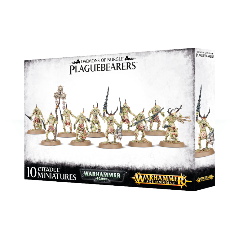 Maggotkin of Nurgle: Plaguebearers