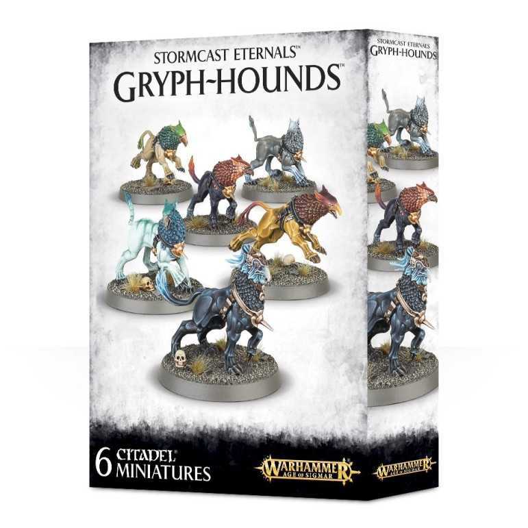 Stormcast Eternals: Gryph hounds